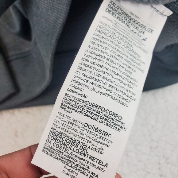 Under Armour Pullover Mens 2XL Loose Fit Coldgear 1/4 Zip Fleece Sweater Gray - Picture 6 of 9